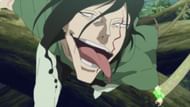 Green Mantis Captain, Jack the Ripper, as seen in the series' anime (Image via Studio Pierrot)